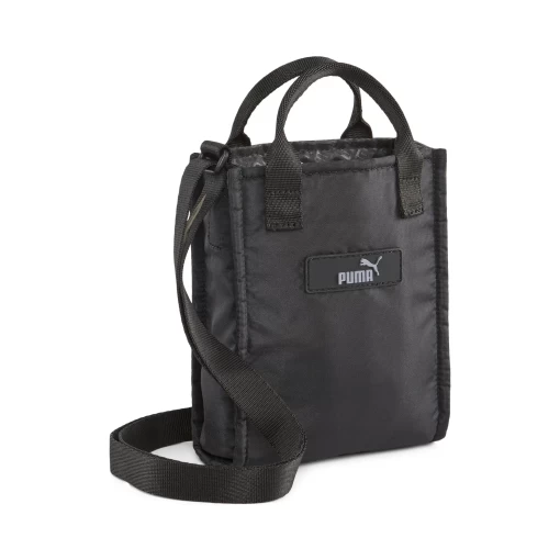 Сумка женская Puma Core Pop Mini Tote X-Body черного цвета