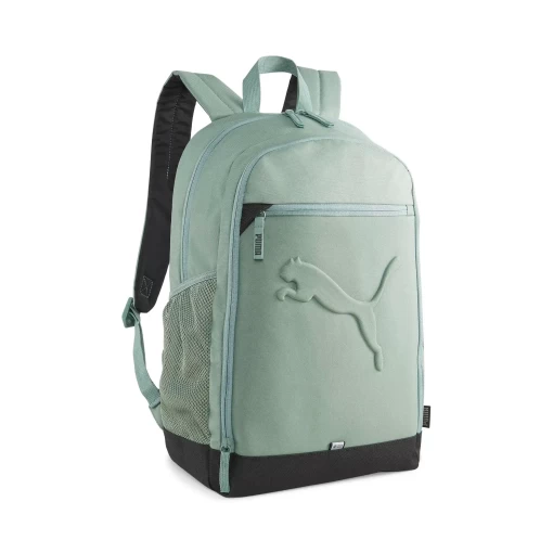 Рюкзак женский-мужской Puma Buzz Backpack эвкалиптового цвета