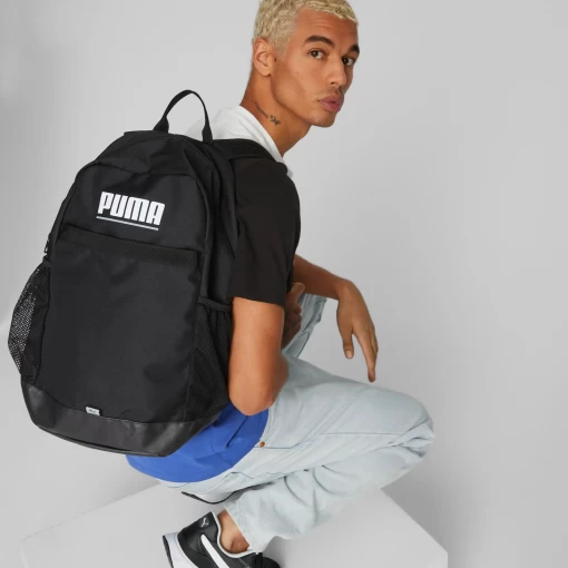 Рюкзак мужской-женский Puma Plus Backpack черного цвета