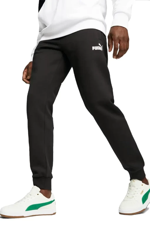 Спортивные брюки мужские Puma Power Sweatpants черного цвета