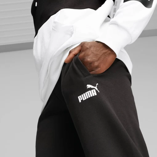 Спортивные брюки мужские Puma Power Sweatpants черного цвета