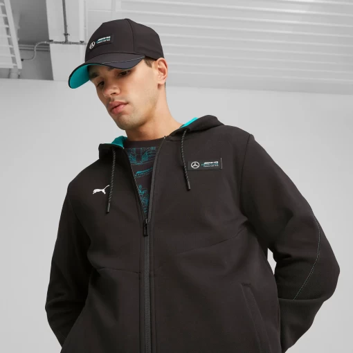 Кепка чоловіча-жіноча Puma MAPF1 BB Cap чорного кольору