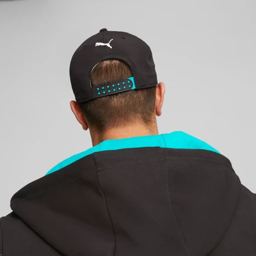 Кепка чоловіча-жіноча Puma MAPF1 BB Cap чорного кольору