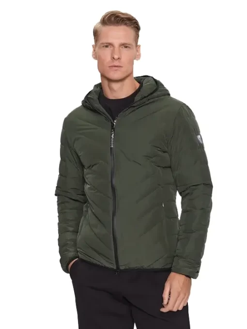 Куртка чоловіча EA7 Emporio Armani Down Jacket колір хакі