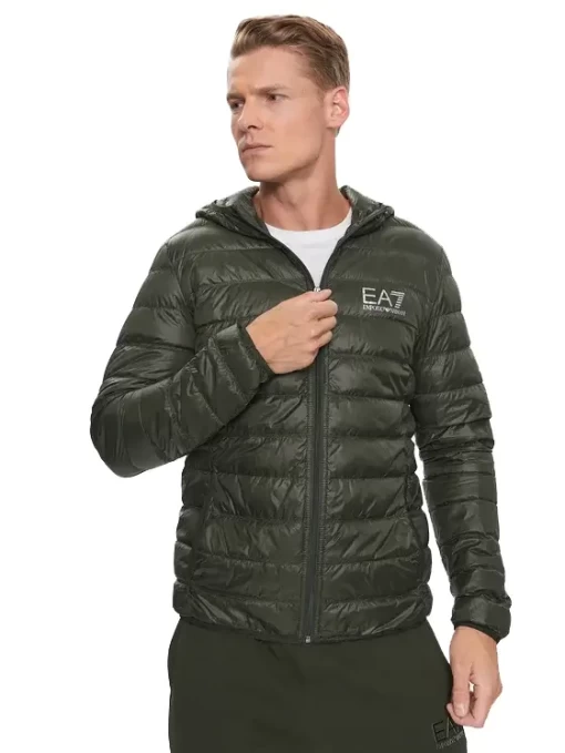 Куртка чоловіча EA7 Emporio Armani Down Jacket колір хакі 8NPB02 PN29Z 1845