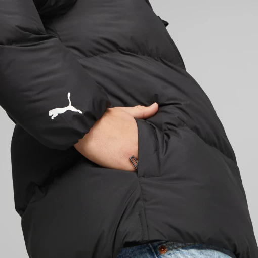 Куртка чоловіча Puma BMW MMS ESS Padded Jacket чорного кольору