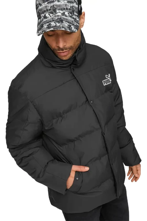 Куртка мужская Puma Better Polyball Puffer черного цвета