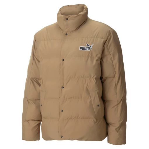 Куртка мужская Puma Better Polyball Puffer светло-коричневого цвета