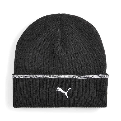 Шапка чоловіча-жіноча Puma BMW MMS Classic Cuff Beanie чорного кольору