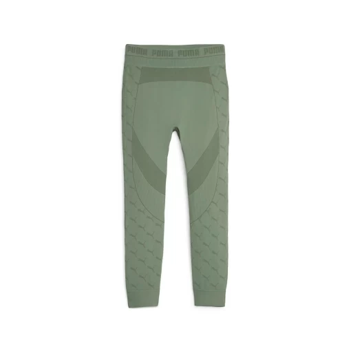 Легінси жіночі Puma Evoknit 7/8 Tights евкаліптового кольору