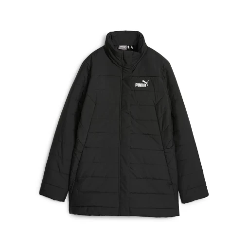 Куртка спортивна жіноча Puma ESS+ Padded Jacket чорного кольору 67536401