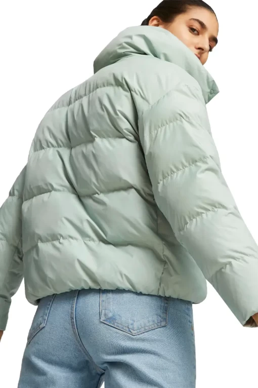 Куртка жіноча Puma Better Polyball Puffer блідо-м'ятного кольору