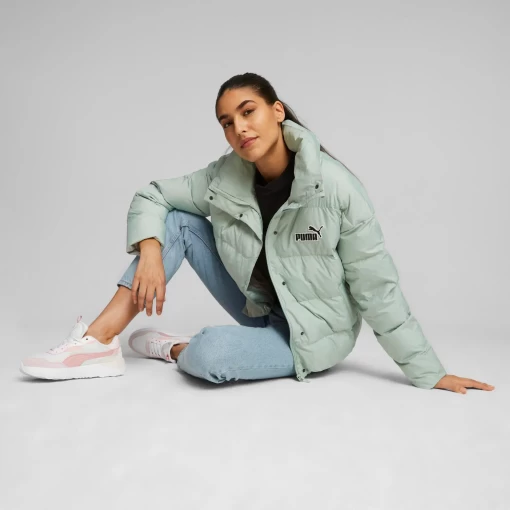 Куртка жіноча Puma Better Polyball Puffer блідо-м'ятного кольору