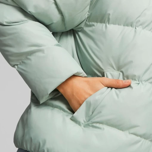 Куртка жіноча Puma Better Polyball Puffer блідо-м'ятного кольору