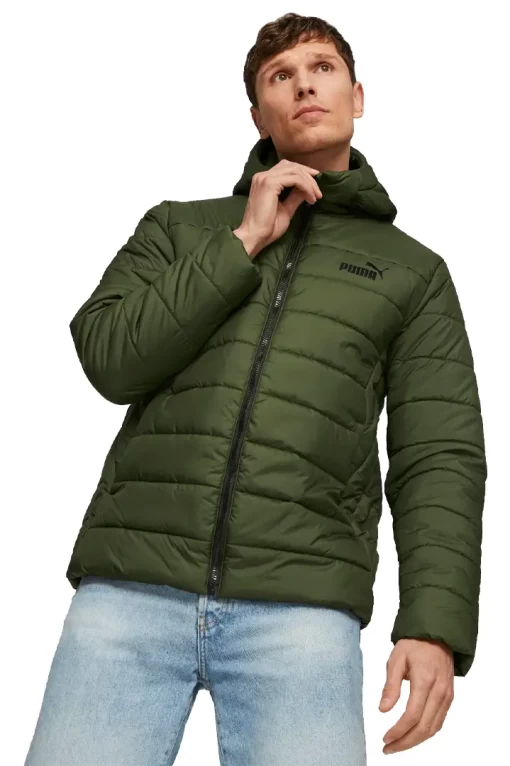 Куртка мужская Puma ESS Padded Jacket цвет хаки