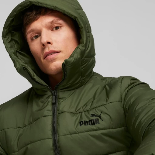 Куртка мужская Puma ESS Padded Jacket цвет хаки