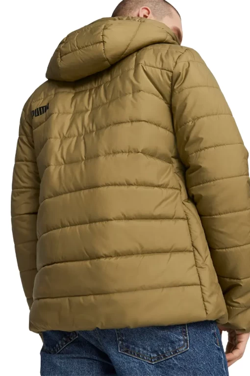 Куртка чоловіча Puma ESS Padded Jacket гірчичного кольору