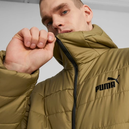 Куртка чоловіча Puma ESS Padded Jacket гірчичного кольору