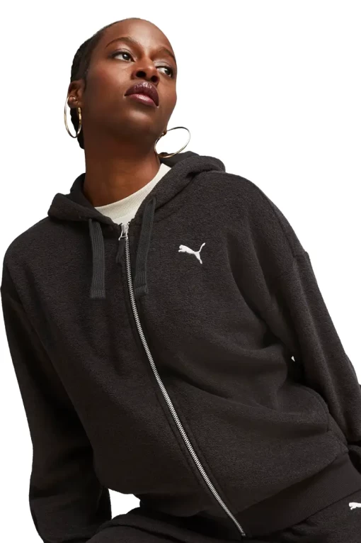 Худі жіноче Puma Her Winterized Hoodie чорного кольору