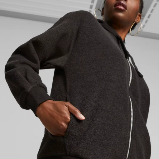 Худі жіноче Puma Her Winterized Hoodie чорного кольору