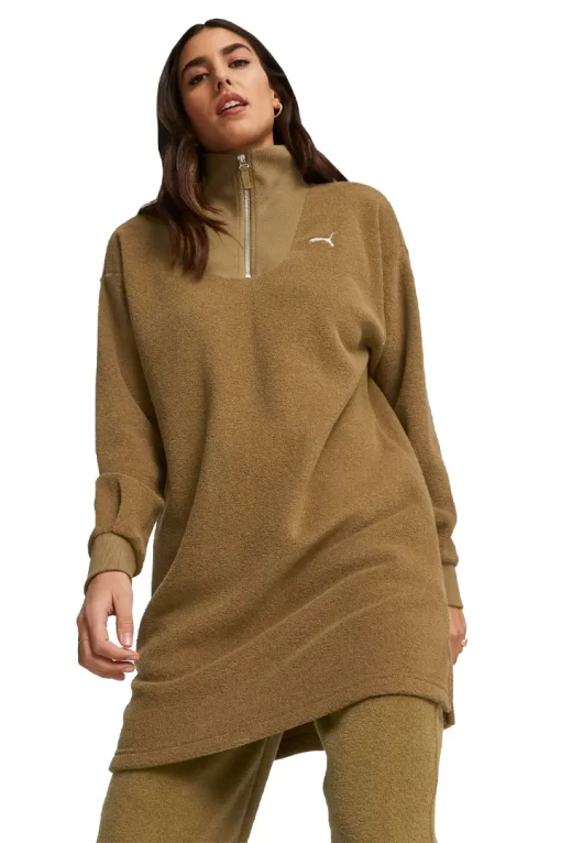 Світшот жіночий Puma Her Winterized HZ світло-коричневого кольору