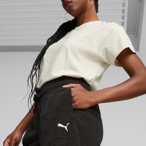 Спортивные брюки женские Puma Her Winterized Pants черного цвета