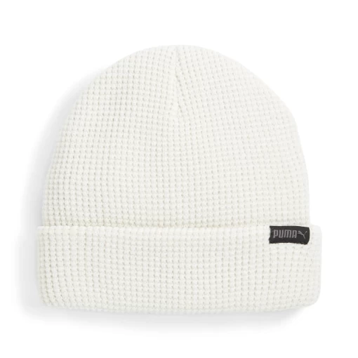Шапка жіноча-чоловіча Puma Archive mid fit beanie білого кольору