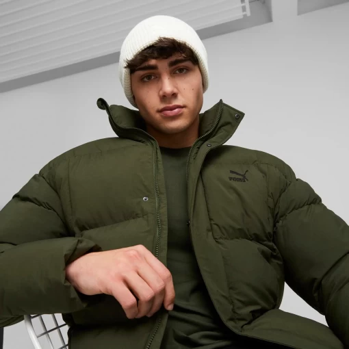 Шапка жіноча-чоловіча Puma Archive mid fit beanie білого кольору