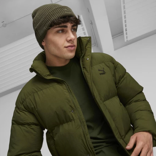 Шапка женская-мужская Puma Archive mid fit beanie цвет хаки