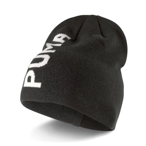 Шапка жіноча-чоловіча Puma Ess Classic Cuffless Beanie чорного кольору