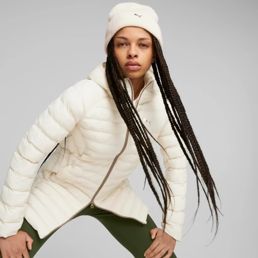 Шапка Puma Metal Cat Beanie білого кольору