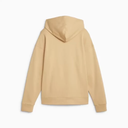 Худи женское Puma Better Essentials Hoodie FL бежевого цвета