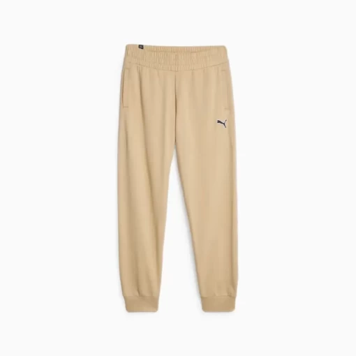 Спортивные брюки женские с флисом Puma Better Essentials Pants бежевого цвета