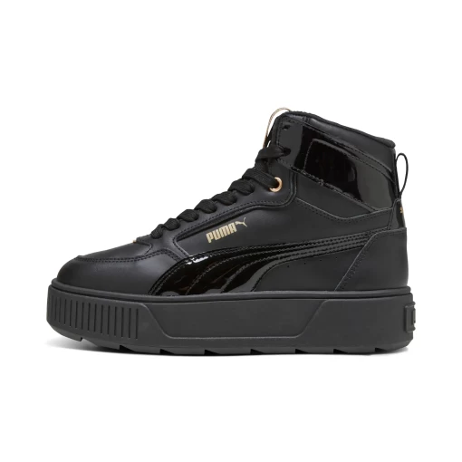 Ботинки женские Puma Karmen Rebelle Mid WTR черного цвета