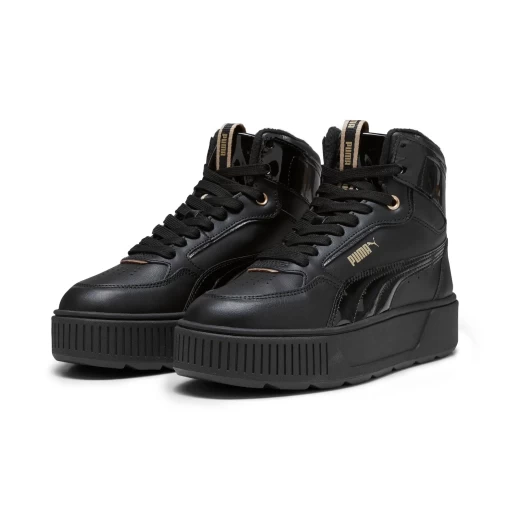 Ботинки женские Puma Karmen Rebelle Mid WTR черного цвета