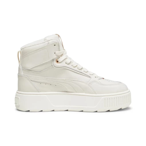 Ботинки женские Puma Karmen Rebelle Mid WTR молочного цвета