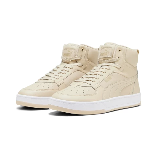 Высокие кеды мужские Puma Caven 2.0 Mid WTR бежевого цвета