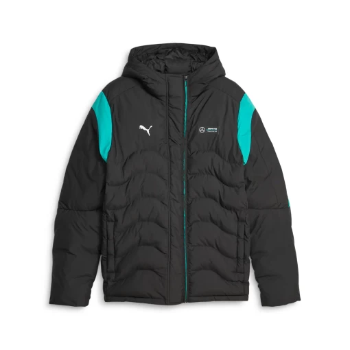Мужская куртка Puma MAPF1 MT7 Ecolite Pdd Jacket черного цвета