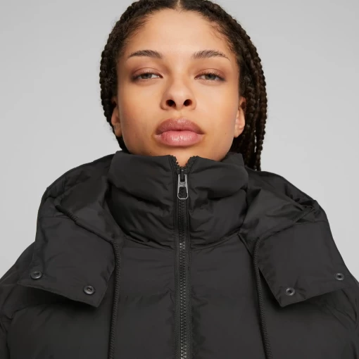 Куртка женская Puma BMW MMS WMN Padded Jacket черного цвета