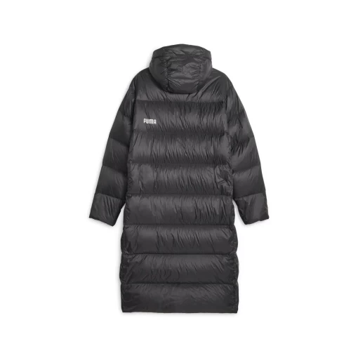 Пальто пуховик мужское Puma Long Hooded Down Coat черного цвета