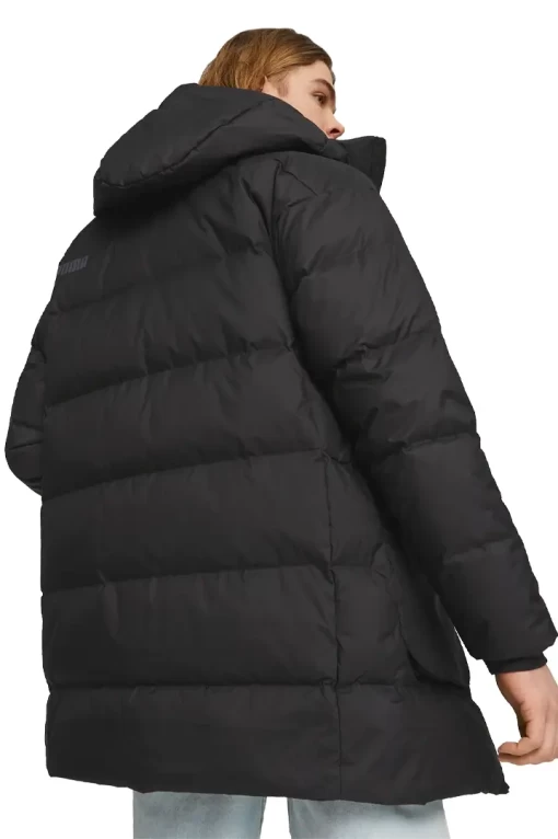 Куртка пуховик чоловічий Puma Protective Hooded Down Coat чорного кольору