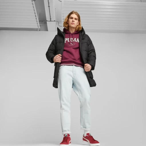 Куртка пуховик чоловічий Puma Protective Hooded Down Coat чорного кольору