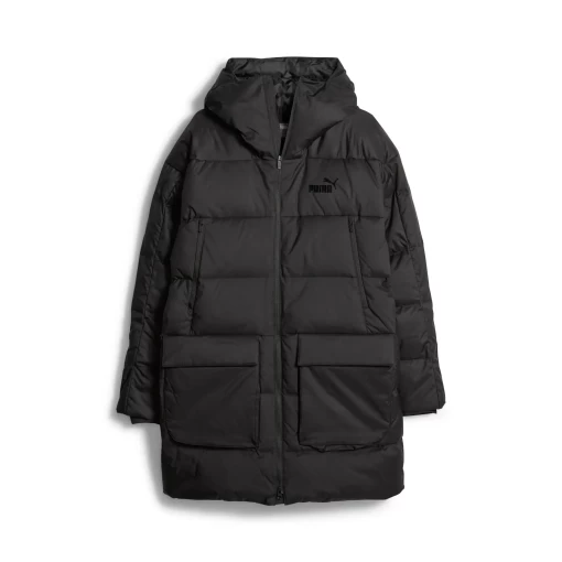 Куртка пуховик чоловічий Puma Protective Hooded Down Coat чорного кольору