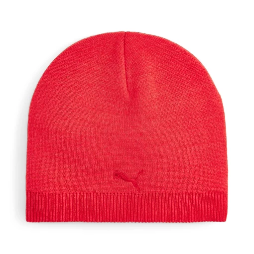 Шапка женская-мужская Puma Ferrari Sptwr Beanie красного цвета