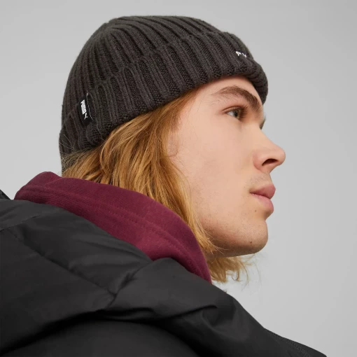 Шапка женская-мужская Puma Sportwear Fisherman Bea черного цвета