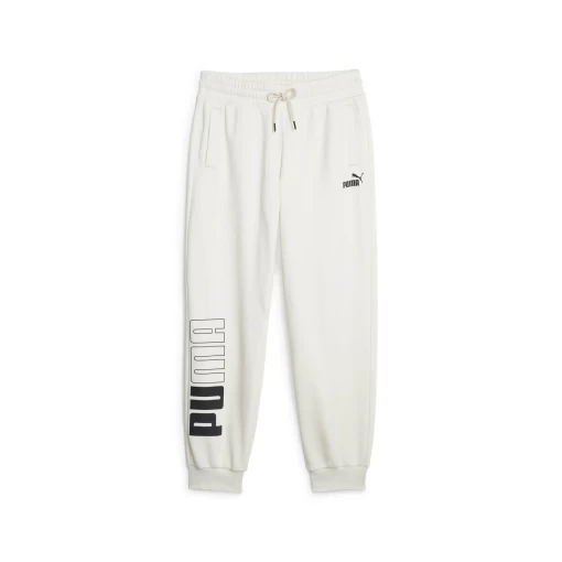 Спортивные брюки женские Puma Power Sweatpants молочного цвета