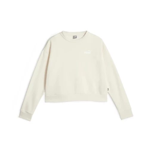 Світшот жіночий Puma ESS+ Relaxed Crew FL молочного кольору