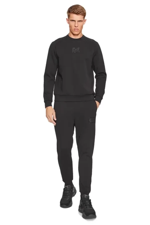 Спортивний костюм чоловічий EA7 Emporio Armani Tracksuit чорного кольору