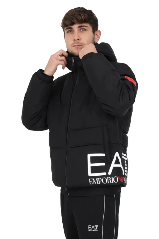 Куртка чоловіча EA7 Emporio Armani Bomber Jacket чорного  кольору