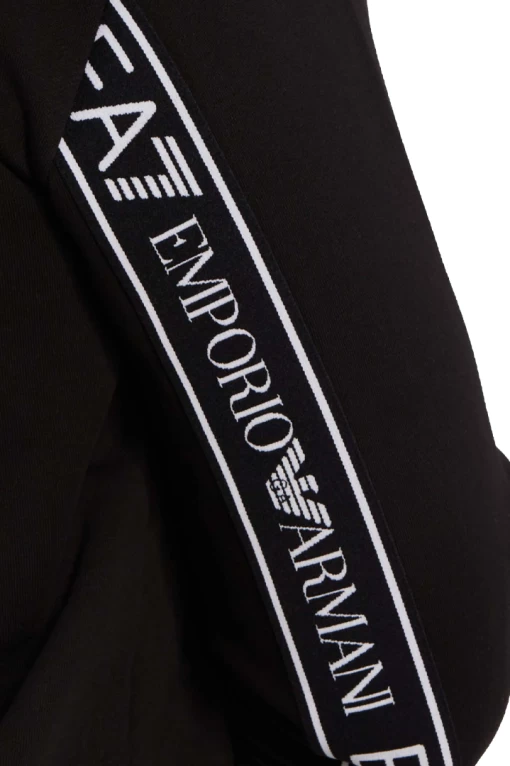 Худі чоловіче EA7 Emporio Armani Sweatshirt чорного кольору
